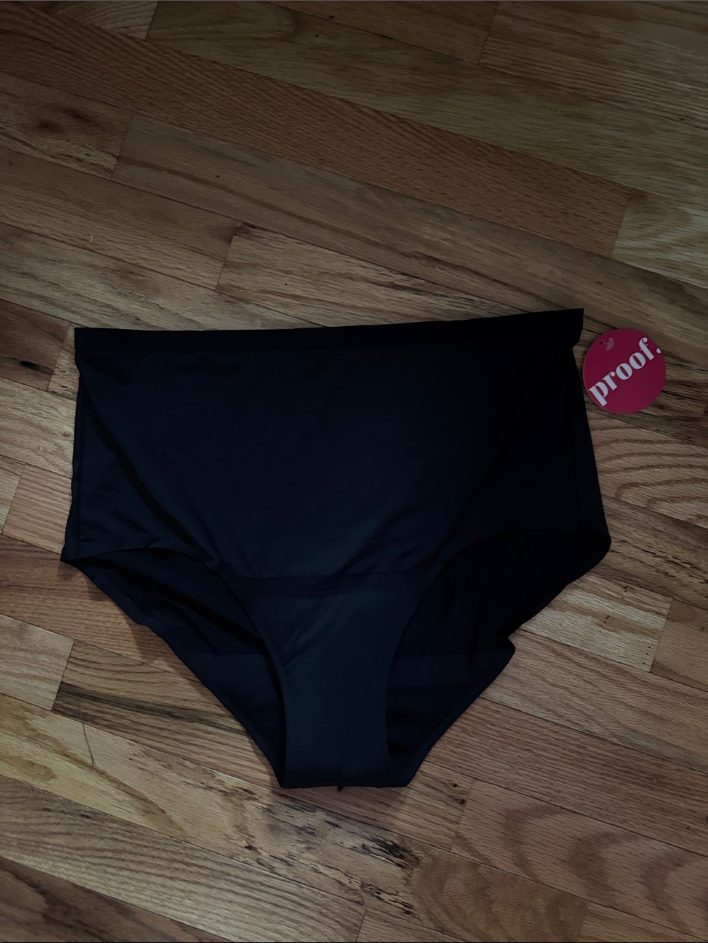 NWT Proof Super Heavy HR PP Brief Size XL Black